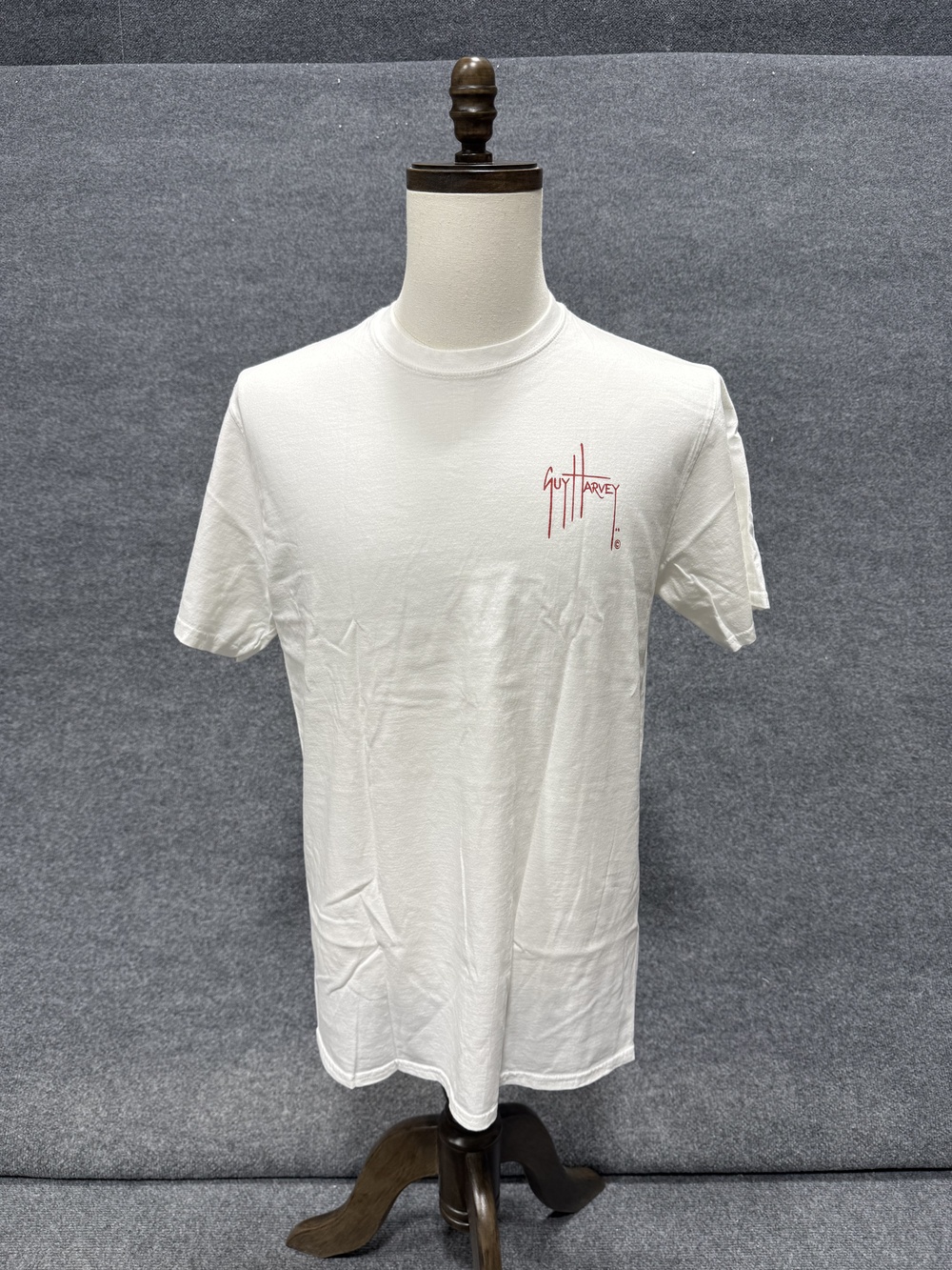 Guy Harvey Shirt Mens Large White Honda Classic Golf Fish Graphic T-Shirt Tee